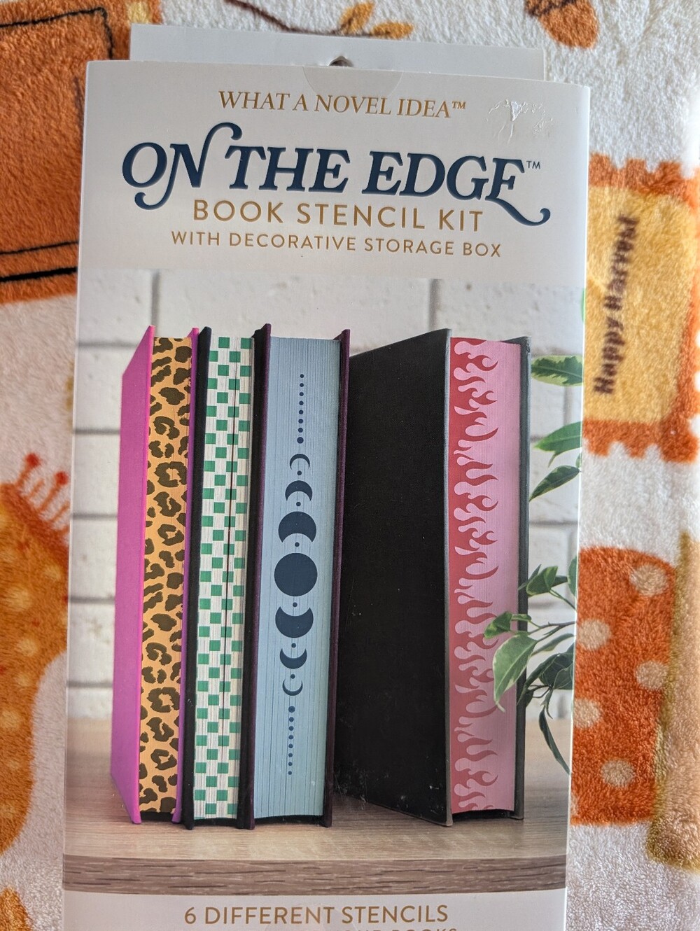 On The Edge Book Stencil Kit